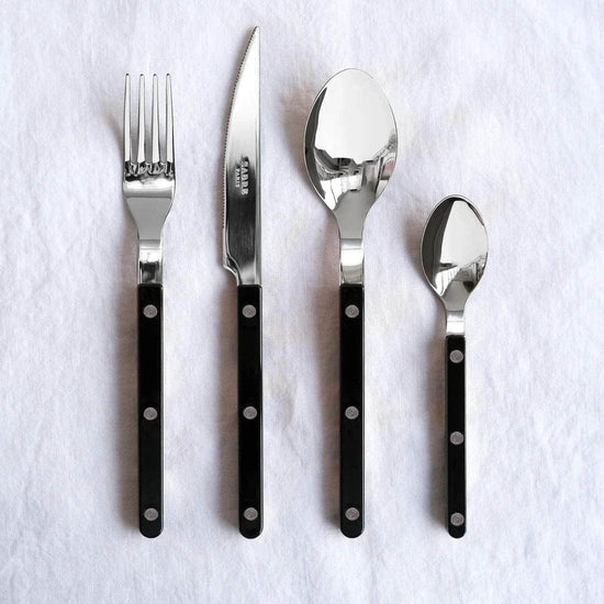 Bistrot 24 pc Cutlery Set | Black