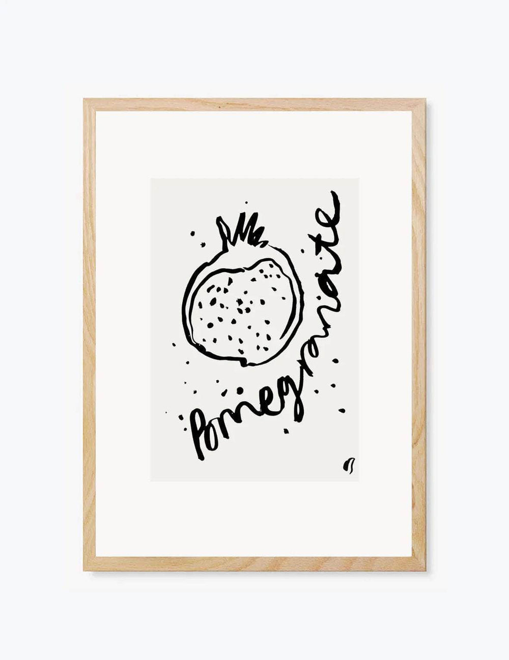 The Pomegranate | Wall Art Print