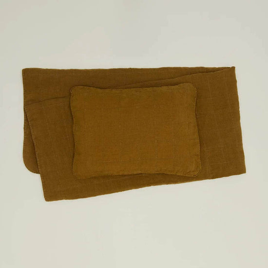 Load image into Gallery viewer, Simple Linen Quilt - Bronze
