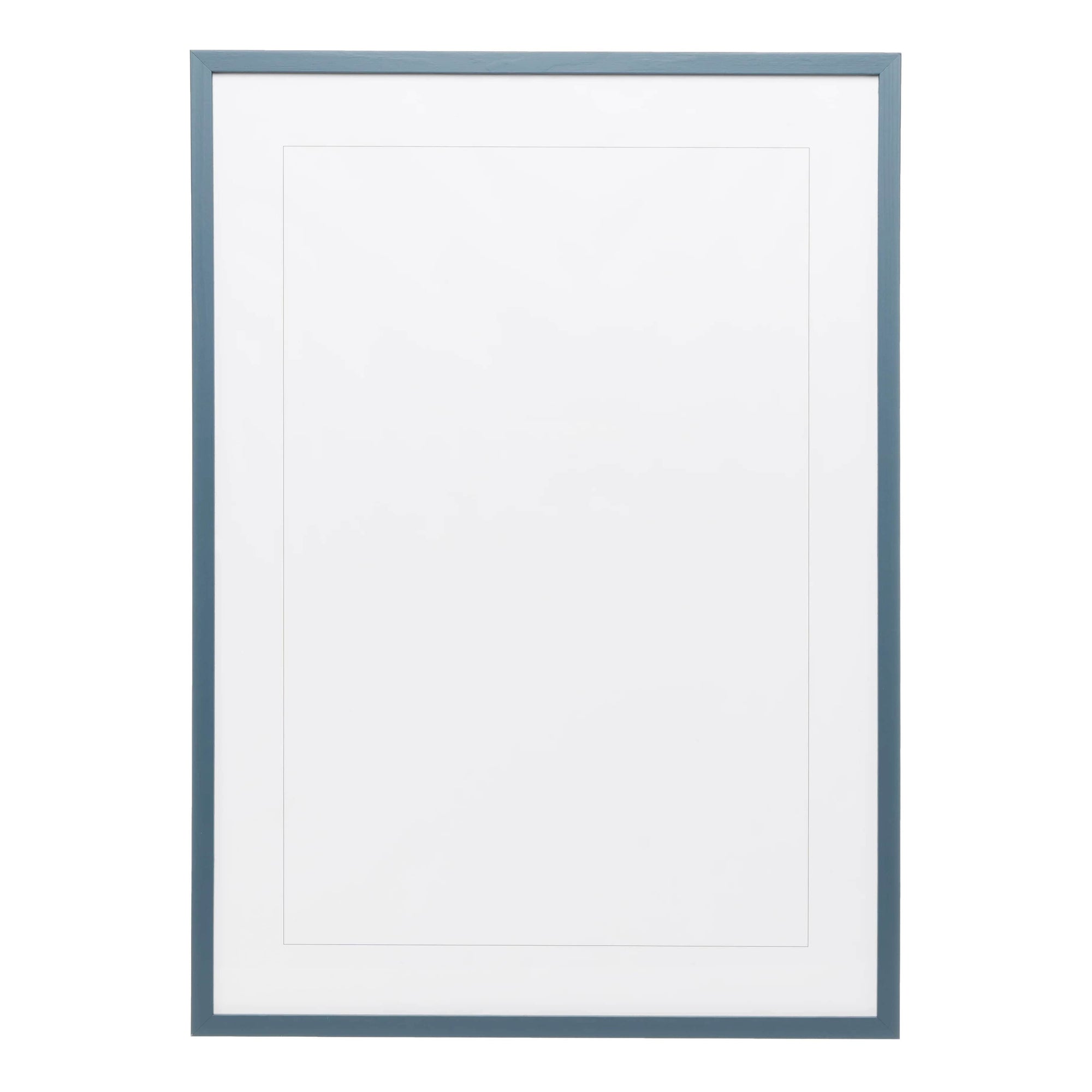 Petrol Blue Solid Wood Frame