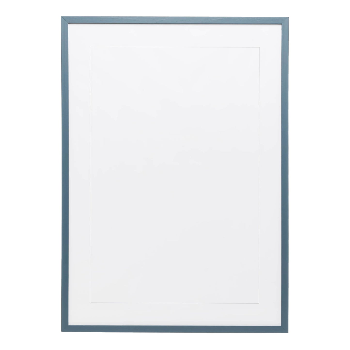 Petrol Blue Solid Wood Frame