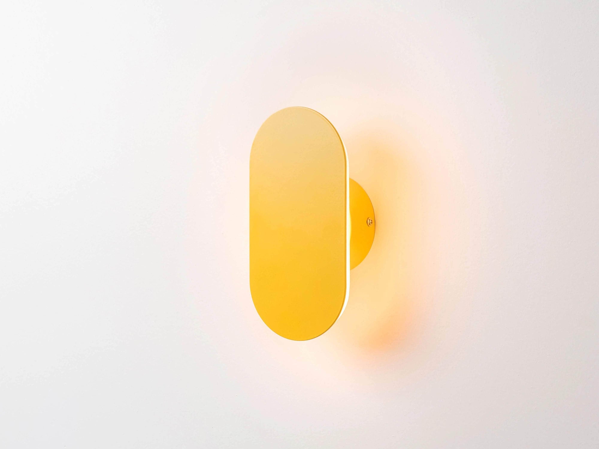 Yolk yellow mini diffuser wall light