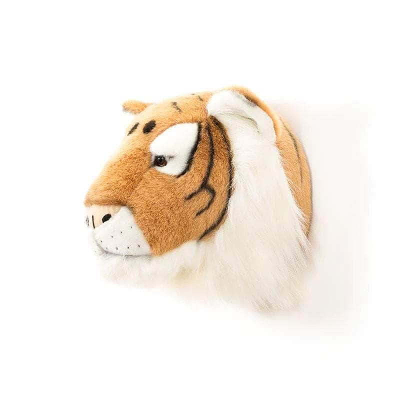 Felix the Tiger Wall Mounted Plush Head