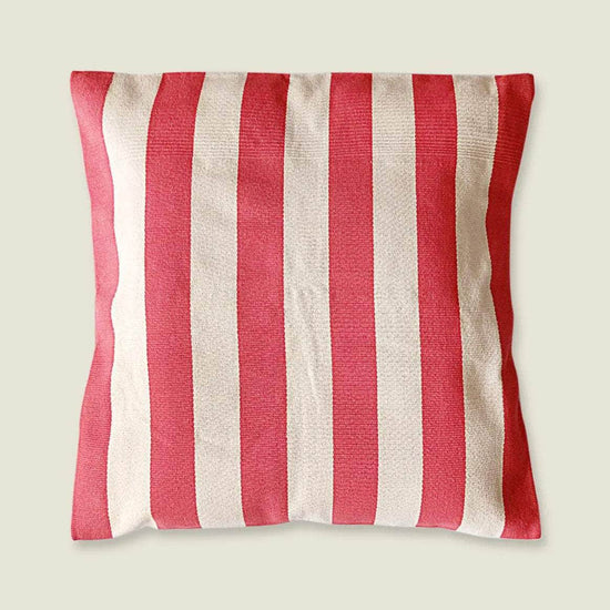 Olivia Woven Striped Cushion Cover