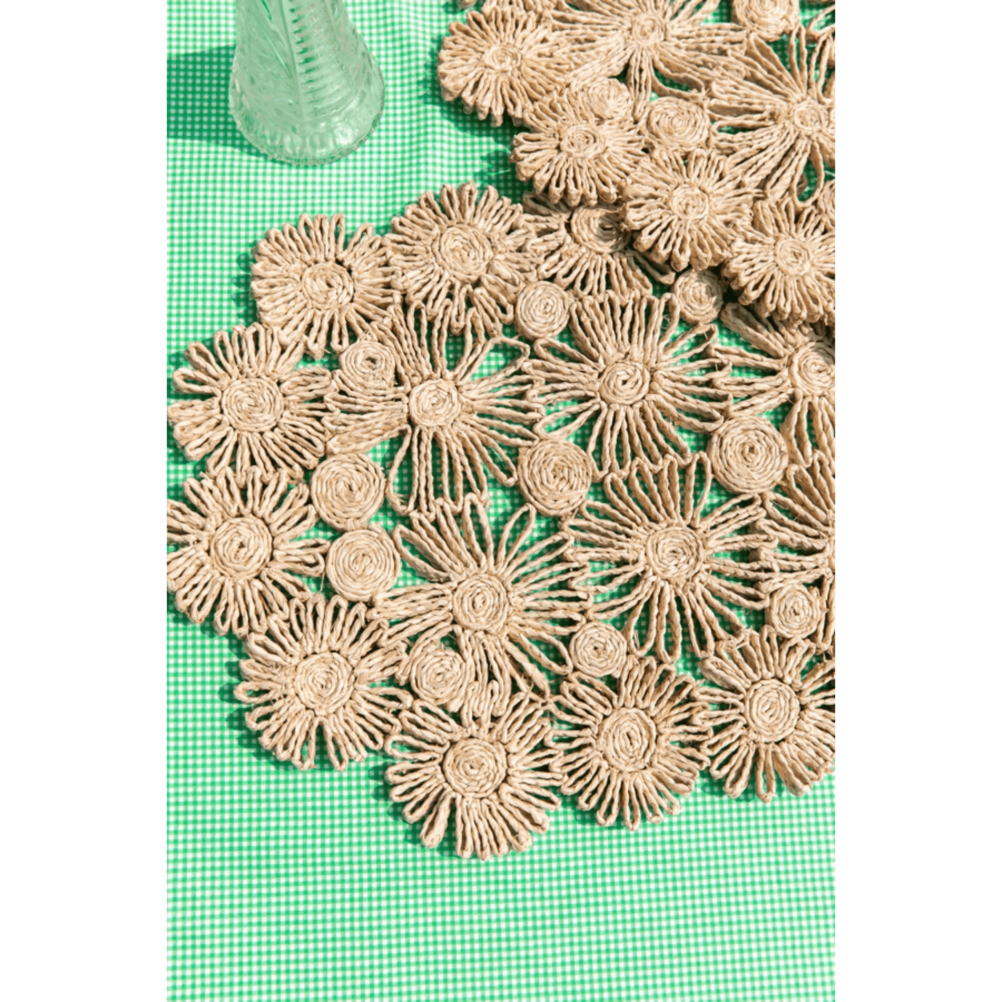 Fleur Raffia Placemat