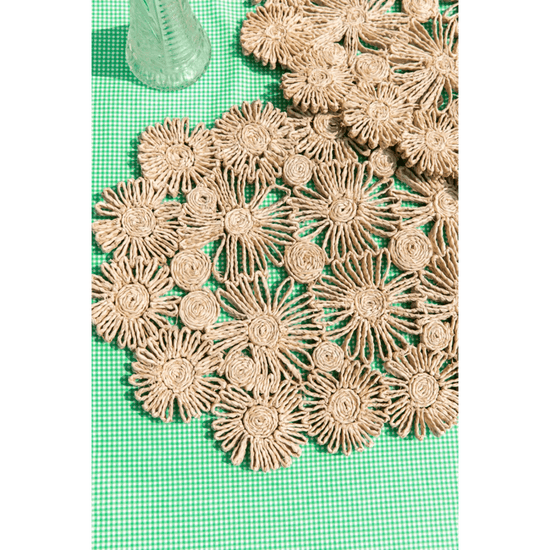Fleur Raffia Placemat