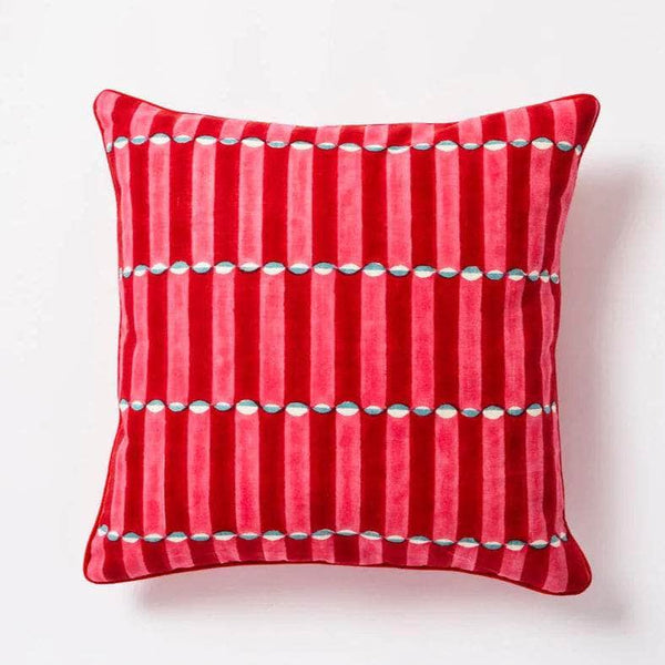 Piped Luna Pink Cushion