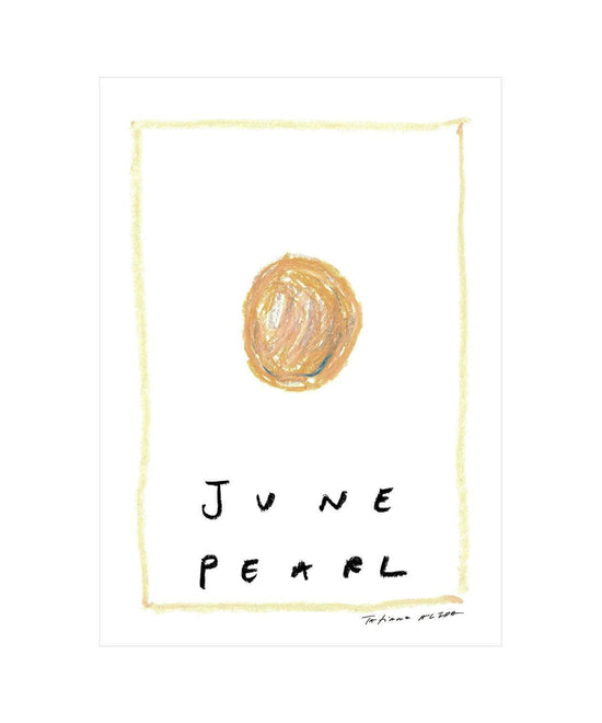 June Birthstone Art Print