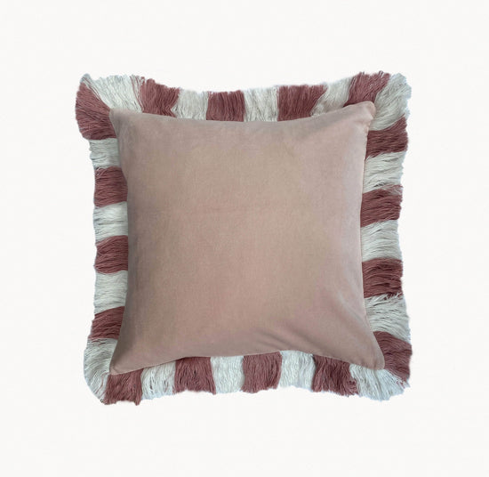 Blush Velvet Cushion Cover