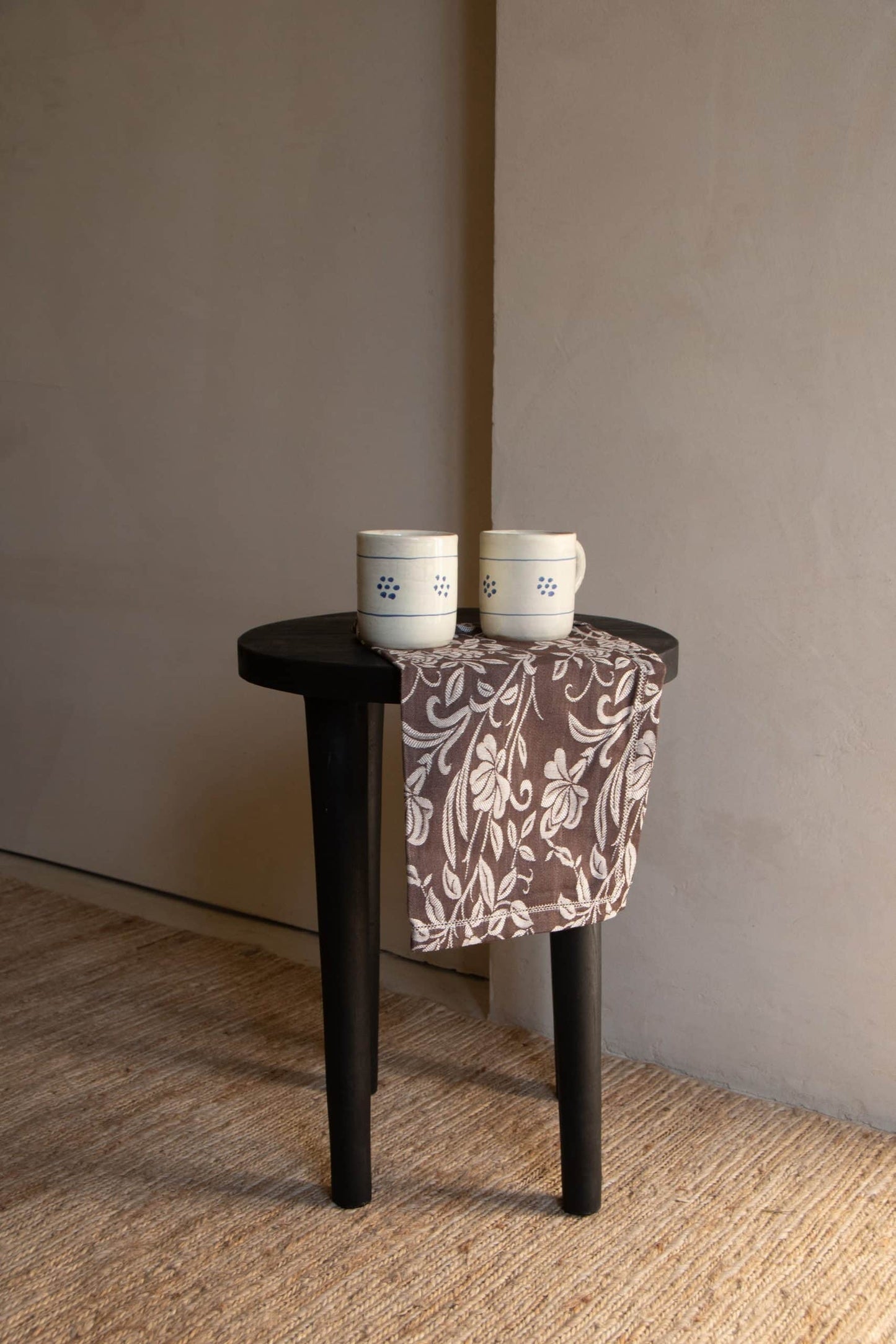 Fiori Marrone Napkins, Set of 2