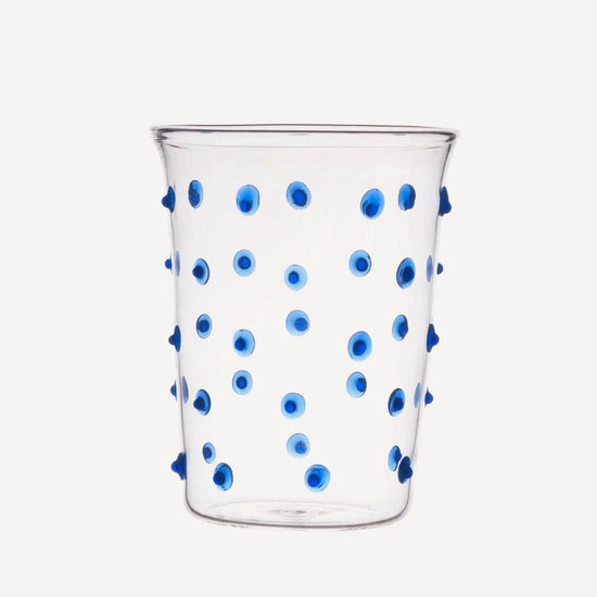 Blue Pom Tumbler