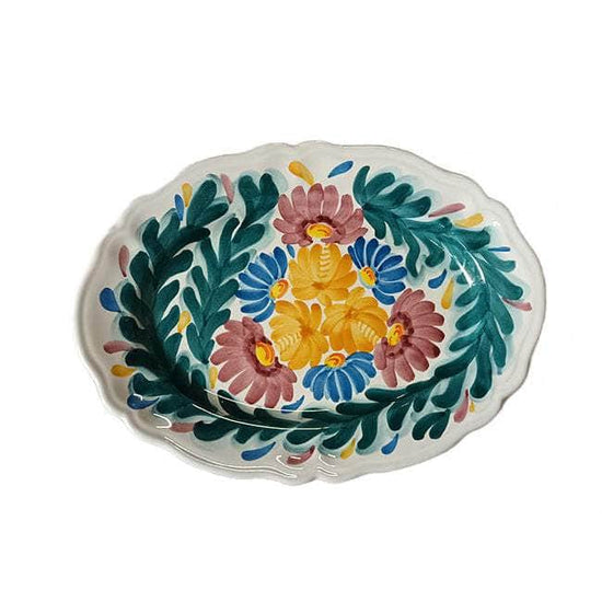 Campo de' Fiori Oval 32cm Serving Plate in Yellow