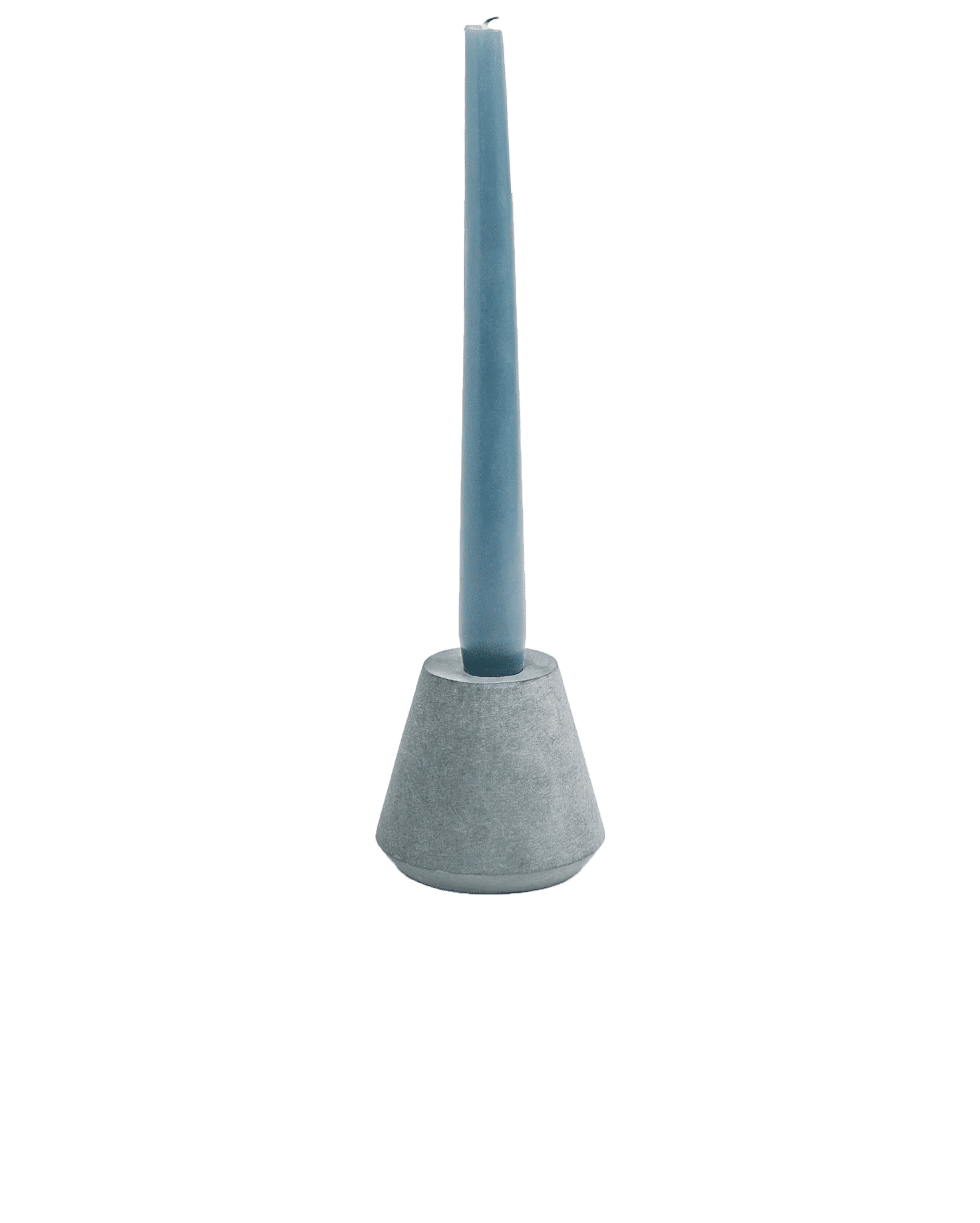 Cone of Stone Candle Holder