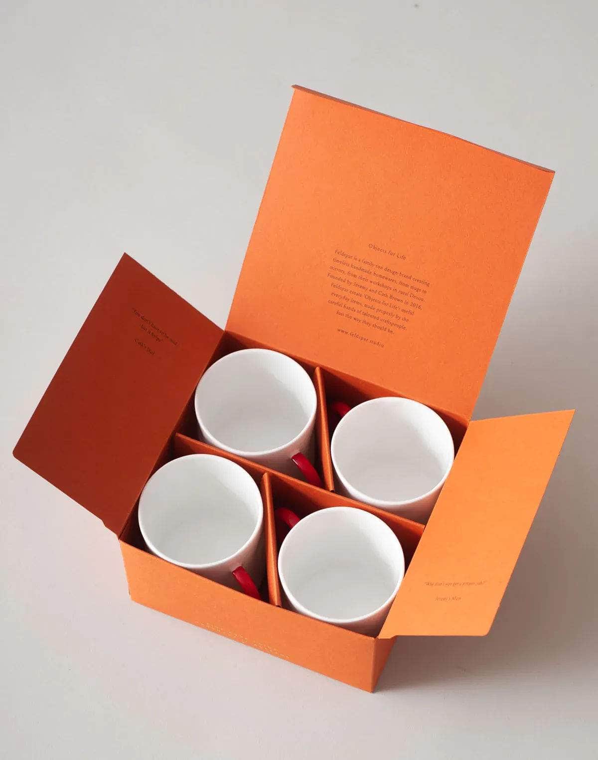 Set of Four 7oz Coffee Mugs