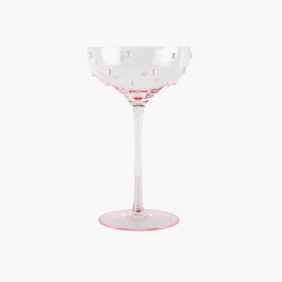 Lepelclub Pearl Glass Coupe - Pink