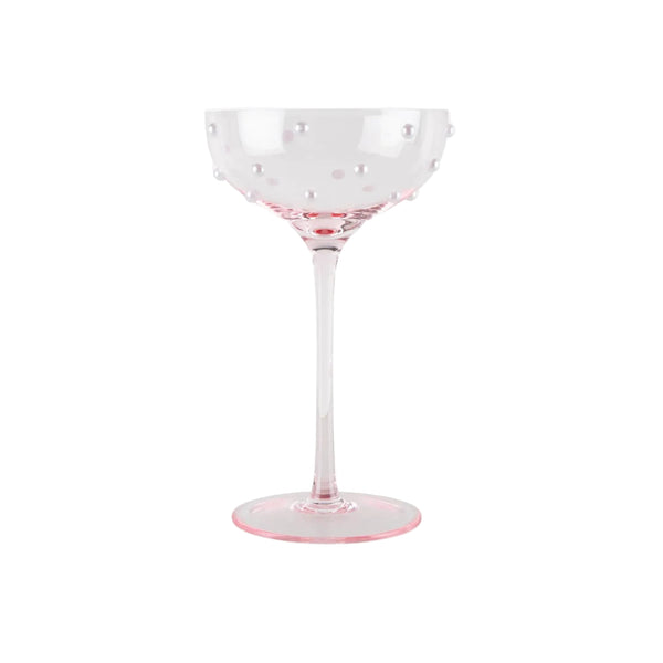 Lepelclub Pearl Glass Coupe - Pink