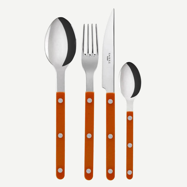 Bistrot 4 Pc Cutlery Set | Orange