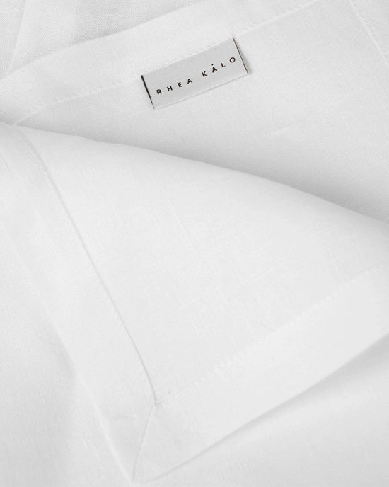 White Linen Napkin