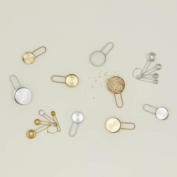 Simple Measuring Cups - Brass