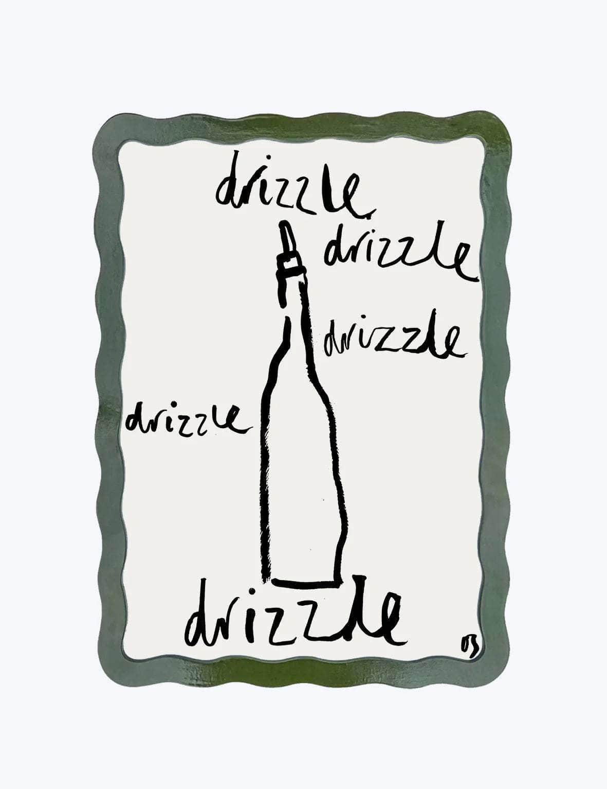 Drizzle Drizzle Art Print