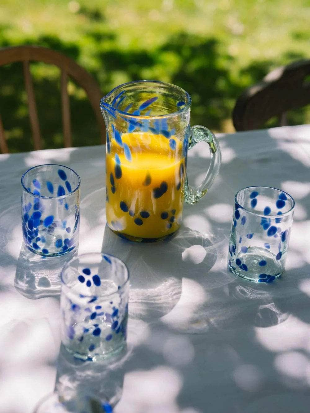 Azul Jug and 4 Tumblers Set