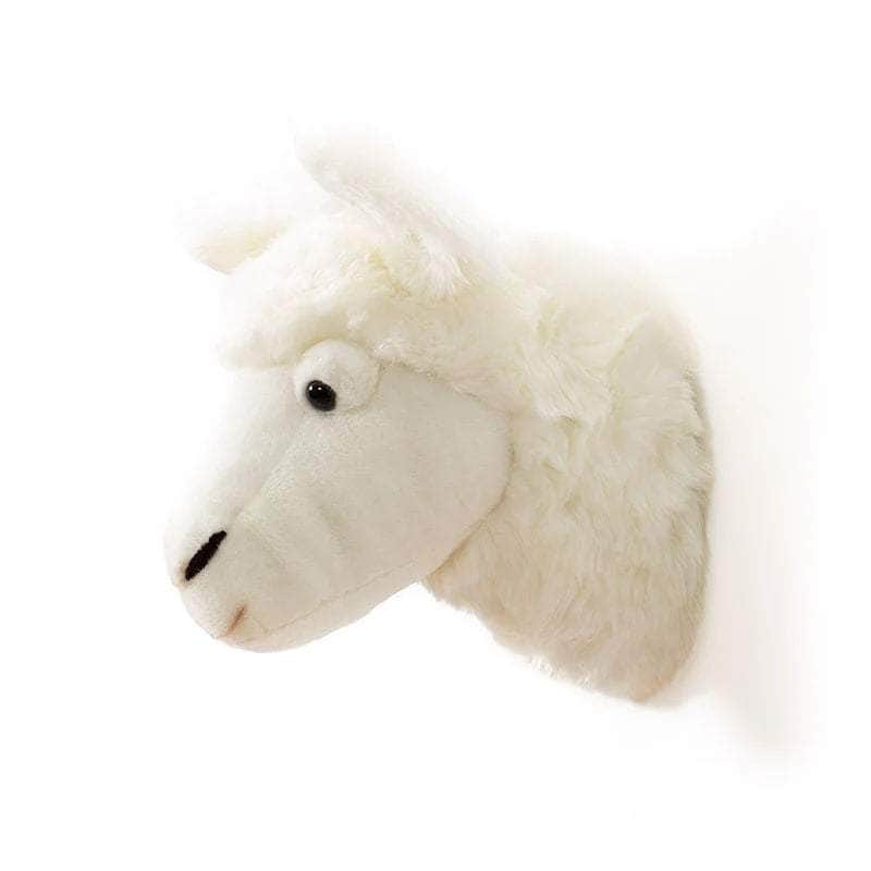 Lily the Llama Wall Mounted Plush Head