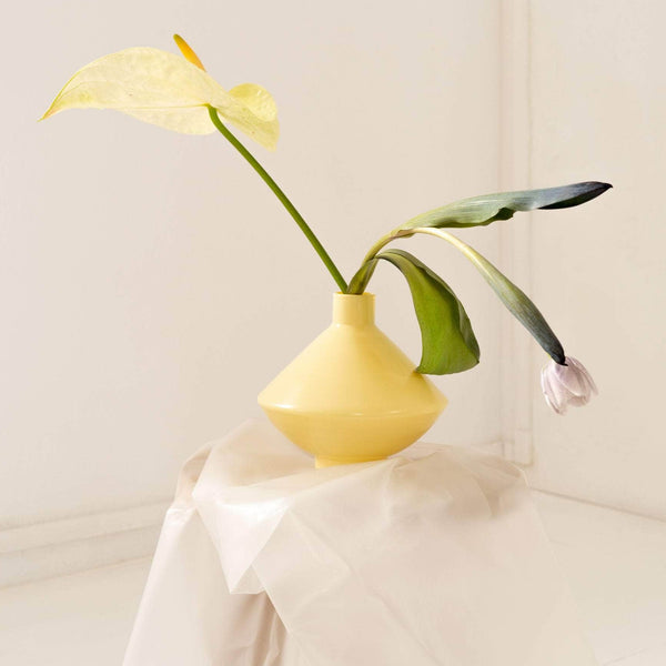 Vanilla Glass Vase