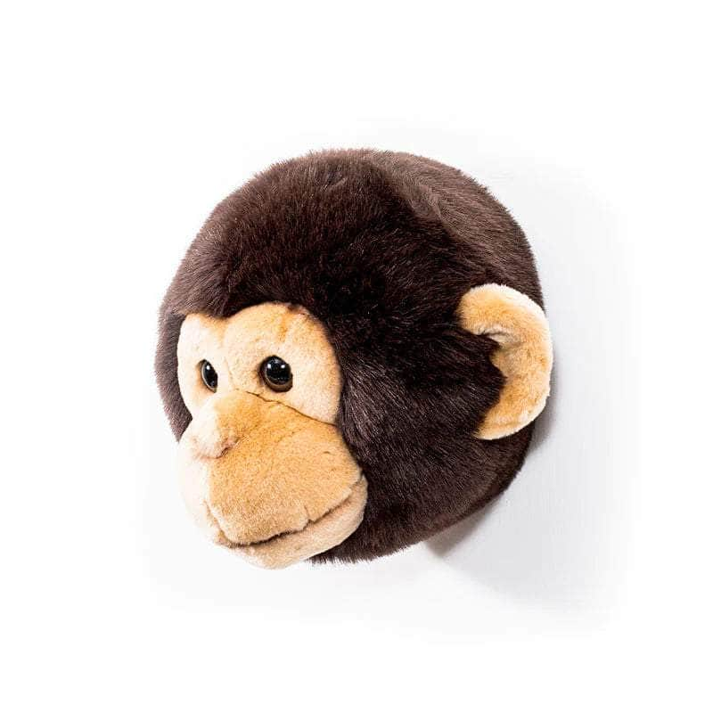 Joe the Monkey Wall Mounted Plush Head