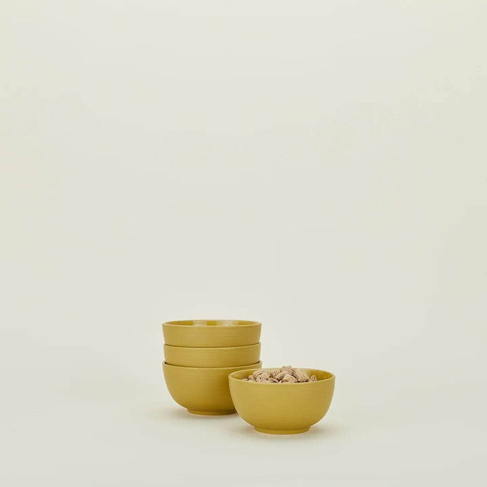 Essential Large Bowl - Set Of 4, Mustard