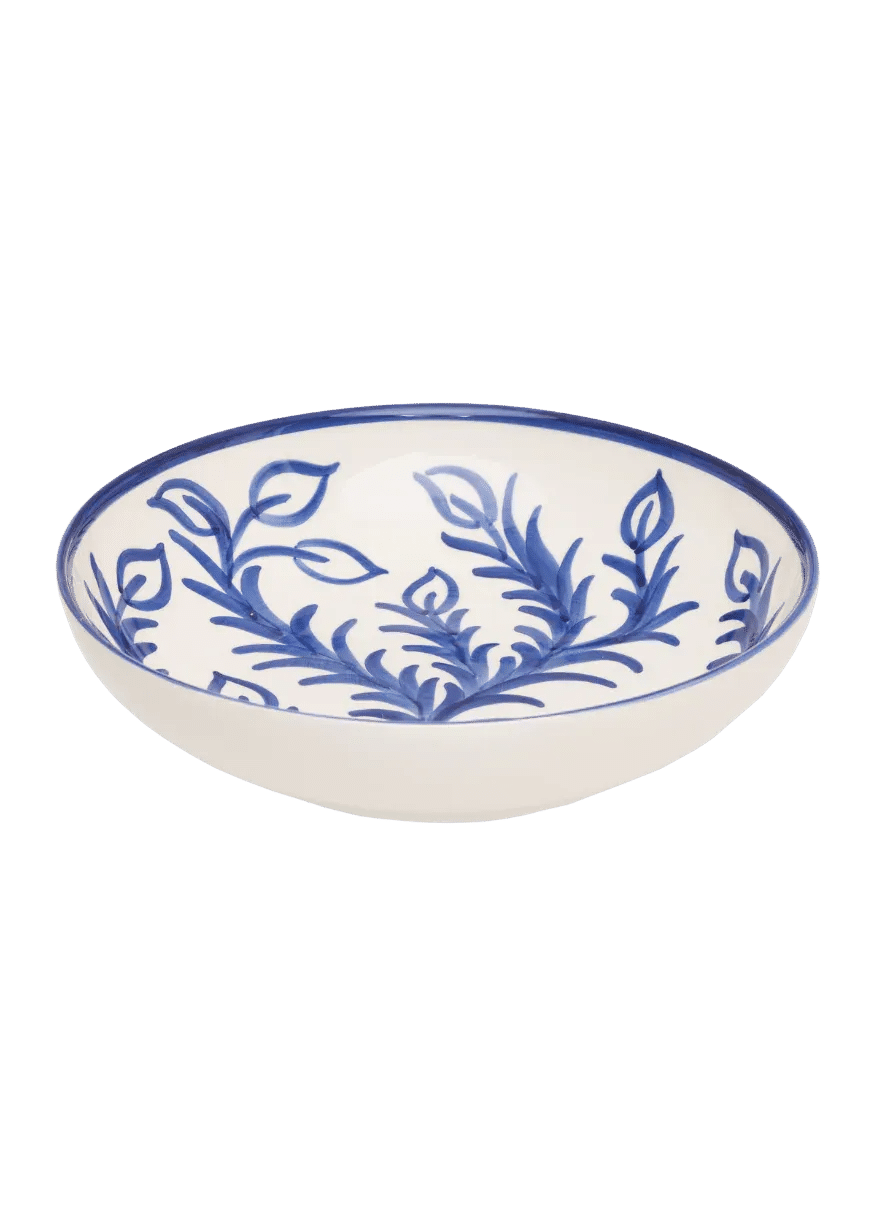 Load image into Gallery viewer, Blue Vina Large Bowl
