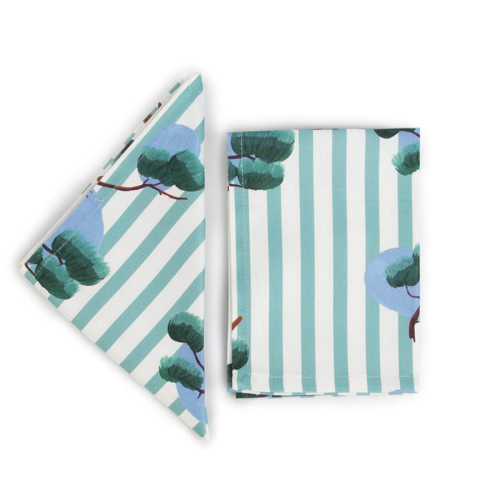 Striped Bonzai Napkins Set of 4