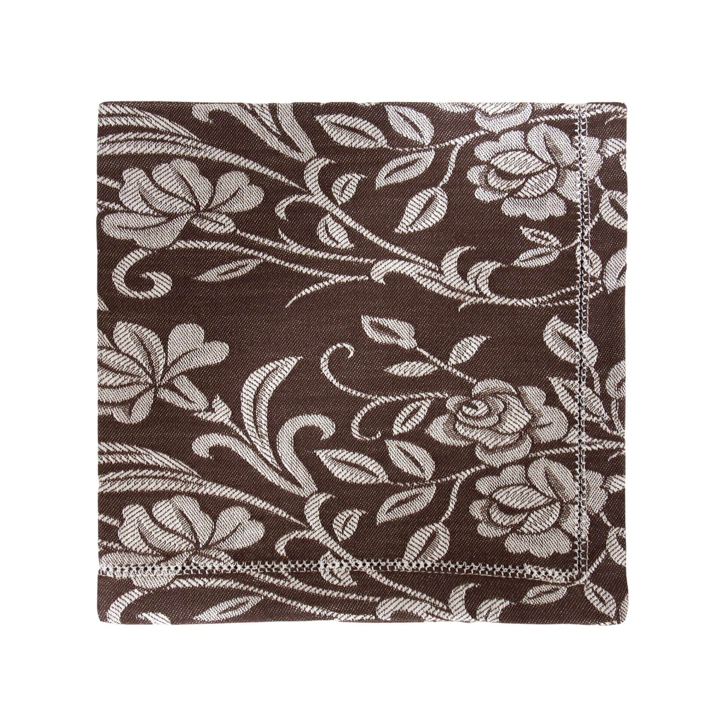 Fiori Marrone Napkins, Set of 2