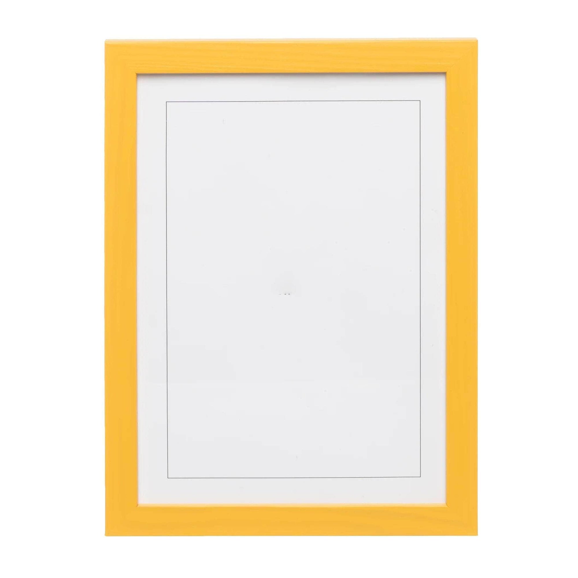 Naples Yellow Solid Wood Frame