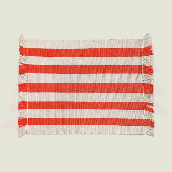 Load image into Gallery viewer, Olivia Striped Woven Placemats (Set of 2)
