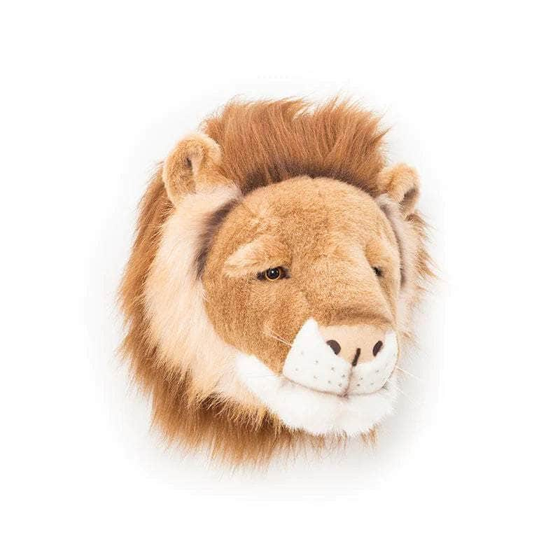 Cesar the Lion Wall Mounted Plush Head