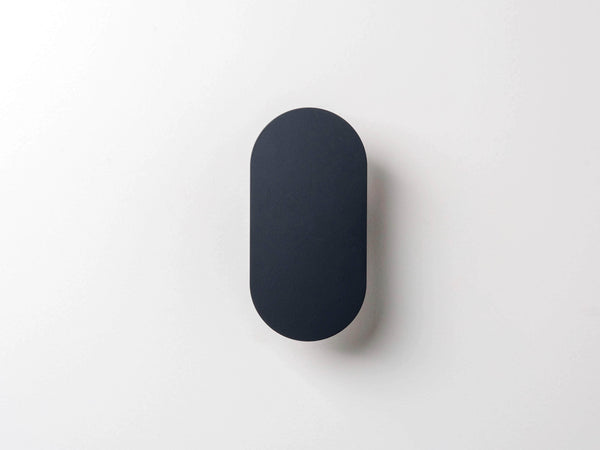 Charcoal grey mini diffuser wall light