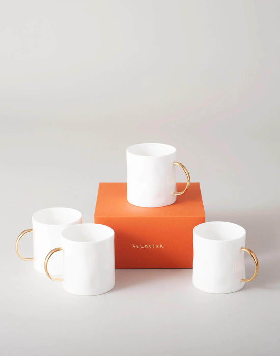 Set of Four 7oz Coffee Mugs