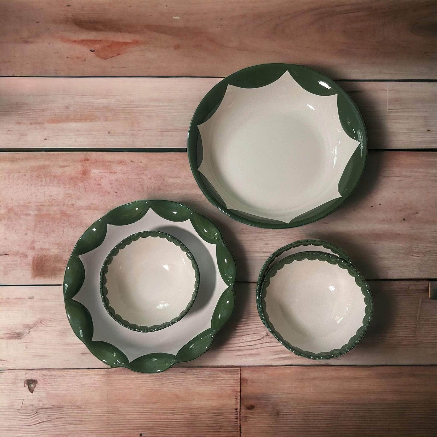 The Six-Piece Hand-Painted Pasta Pottery Collection