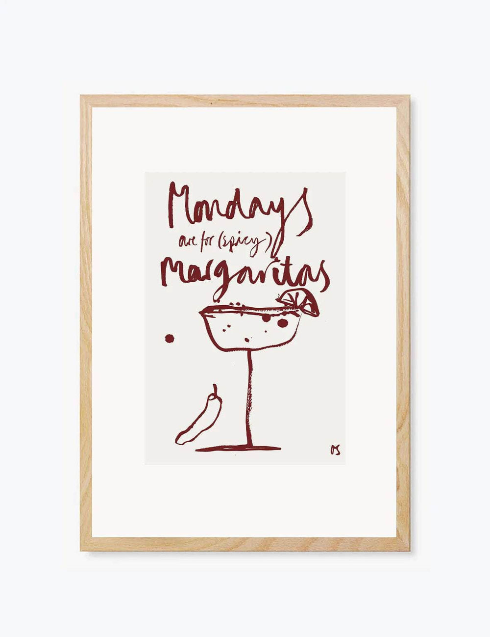 Monday | Wall Art Print