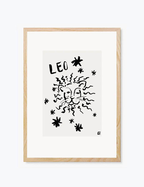 Leo Art Print