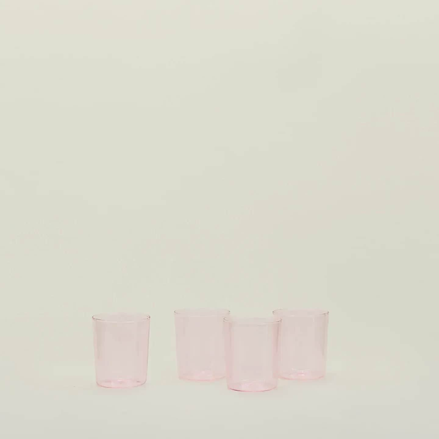 Essential Glassware - Set Of 4, Blush