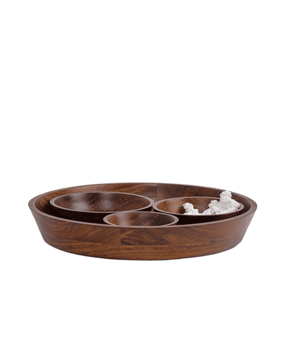 Seva Set of Wooden Bowls and Platter | 5 pcs