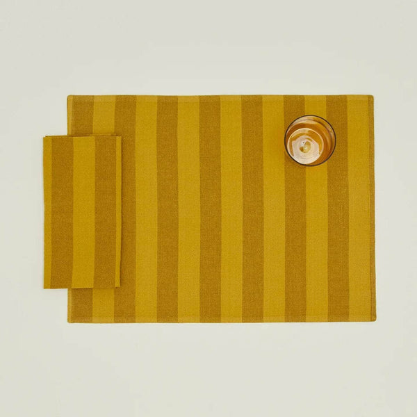 Essential Striped Placemat - Set Of 4