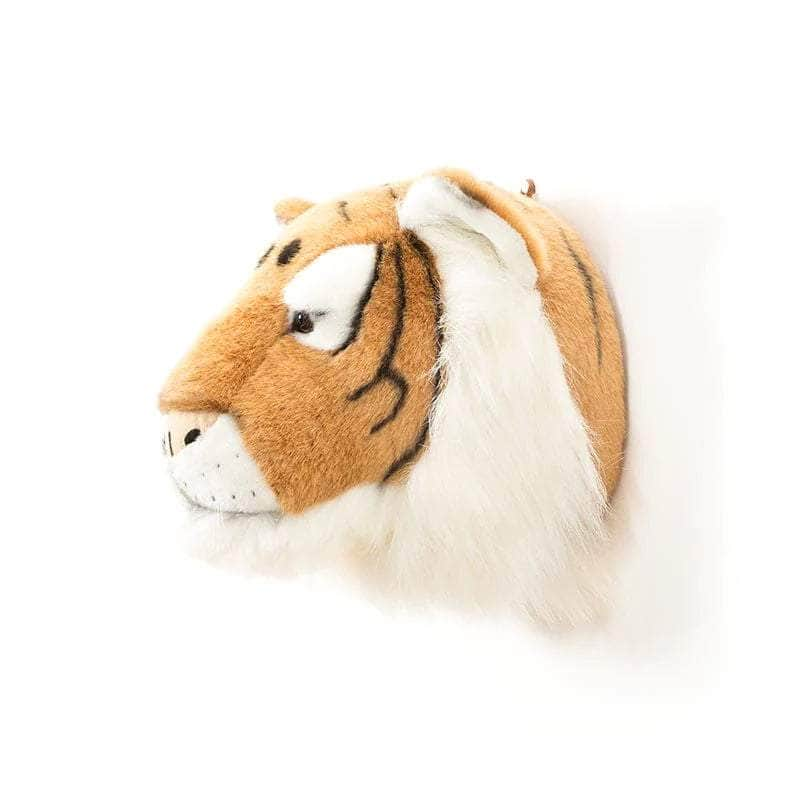 Felix the Tiger Wall Mounted Plush Head