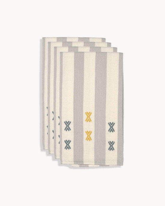 Alma Handwoven Stripe Napkins (Set of 4)