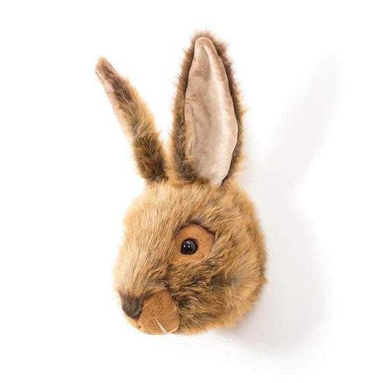 Lewis the Hare Wall Mounted Plush Head