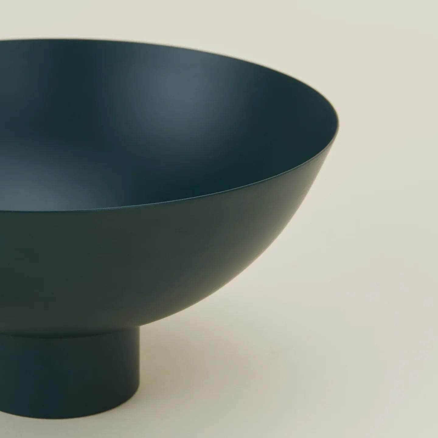 Essential Footed Bowl - Peacock