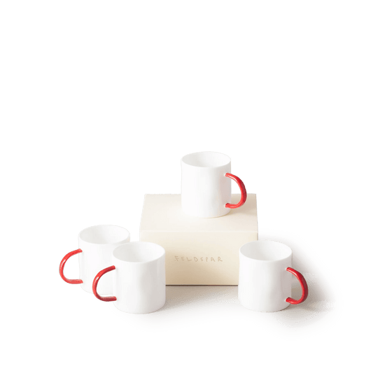 Set of Four 2.5oz Espresso Mugs