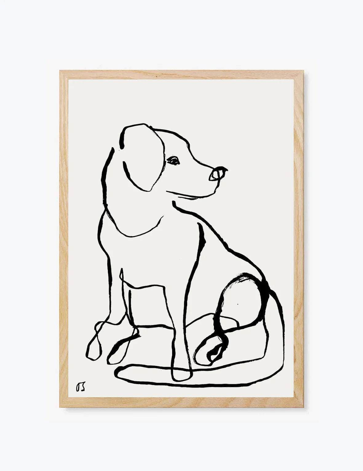 The Labrador | Wall Art Print