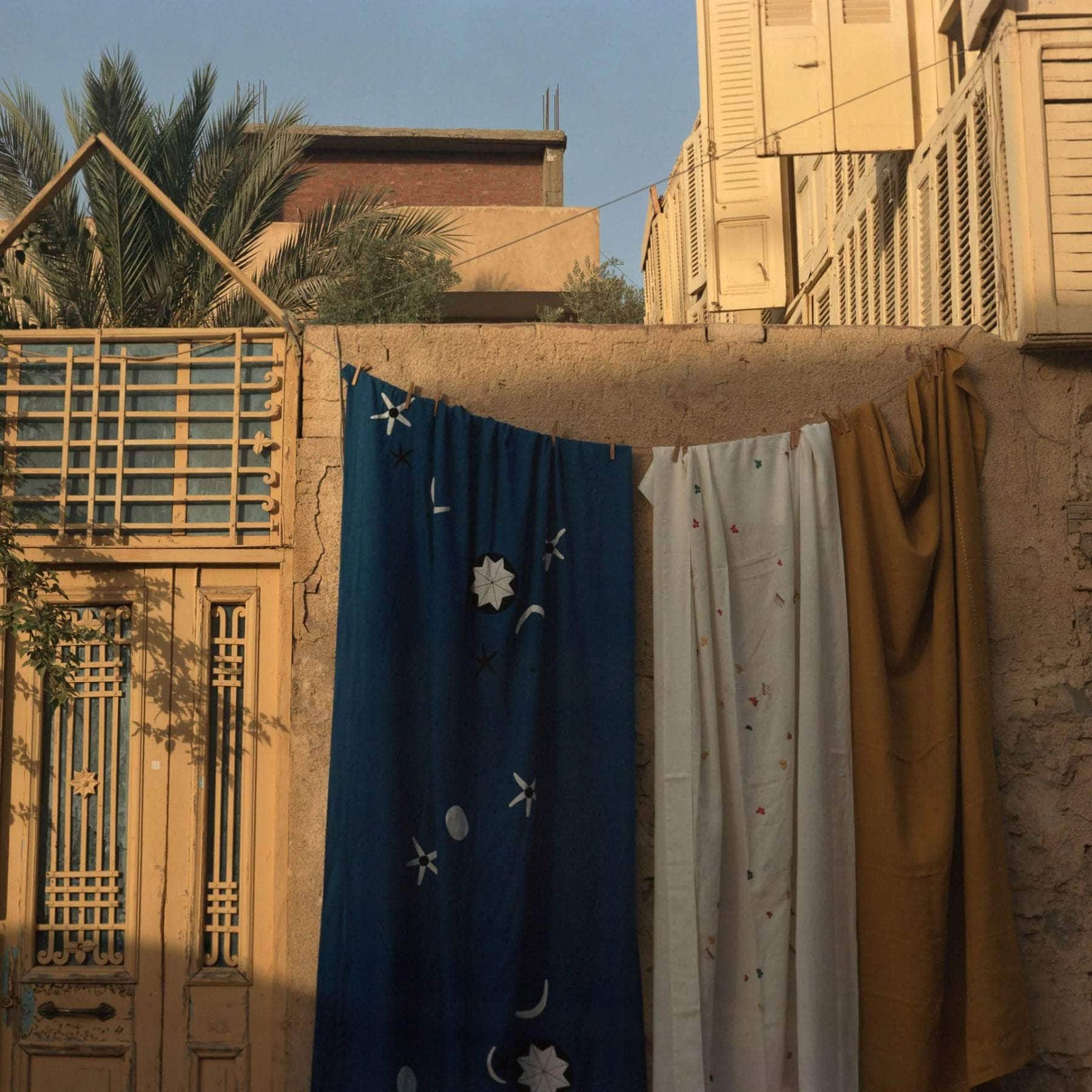 Cosmic Tablecloth Appliqué